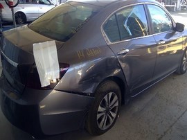 2014 HONDA ACCORD, GRAY, LX MODEL, 2.4, AT.   A25194